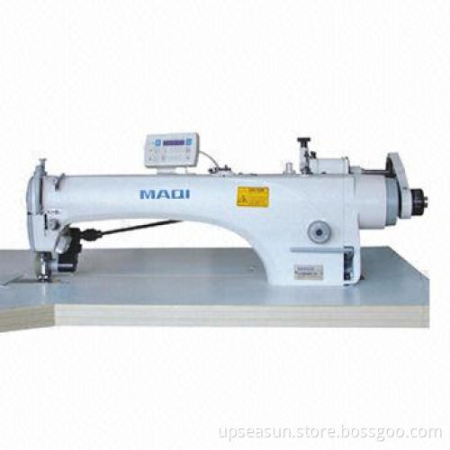 Used high speed long arm computerized sewing machine, single needle